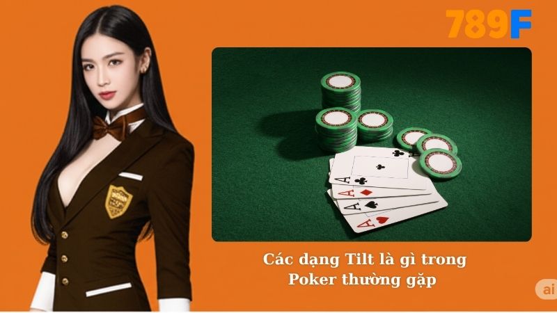 Các dạng Tilt là gì trong Poker thường gặp