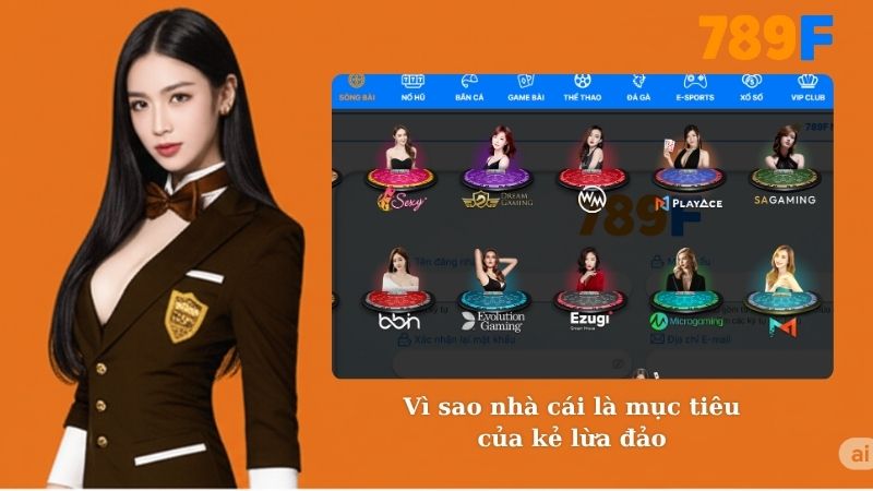 Vì sao nhà cái là mục tiêu của kẻ lừa đảo