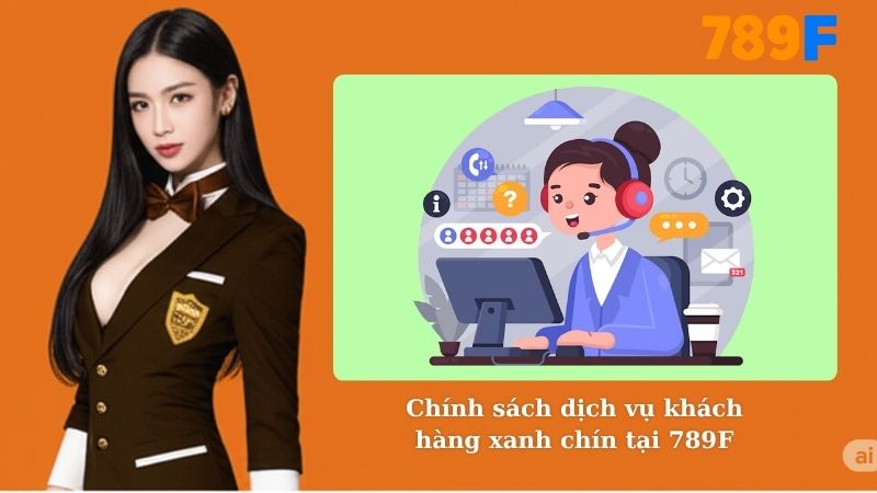 Chính sách dịch vụ khách hàng xanh chín tại 789F