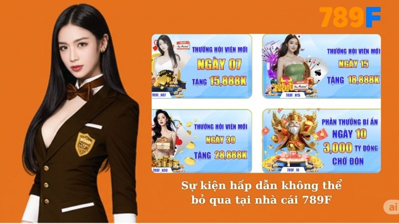 Sự kiện hấp dẫn không thể bỏ qua tại nhà cái 789F