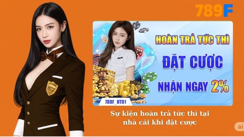 Sự kiện hoàn trả tức thì tại nhà cái khi đặt cược