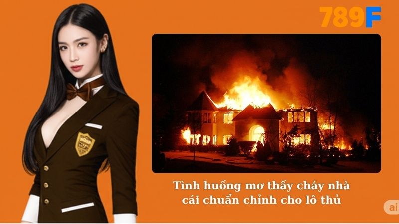 Tình huống mơ thấy cháy nhà cái chuẩn chỉnh cho lô thủ